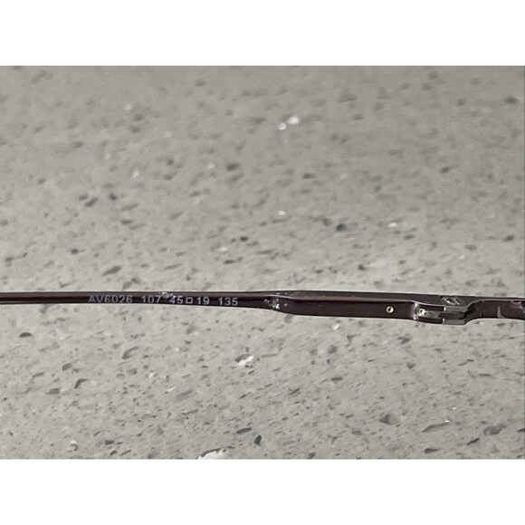 Adrienne Vittadini Eyeglasses Frames ONLY Brown Oval Metal AV6026 107 45-19-135 main image 11